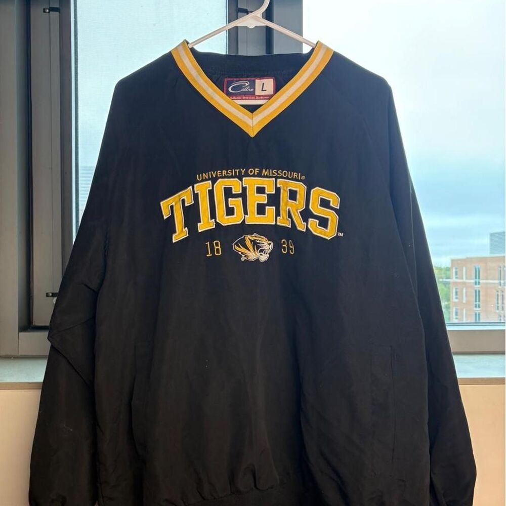 Super crazy vintage retro 90s grail windbreaker University of Missouri